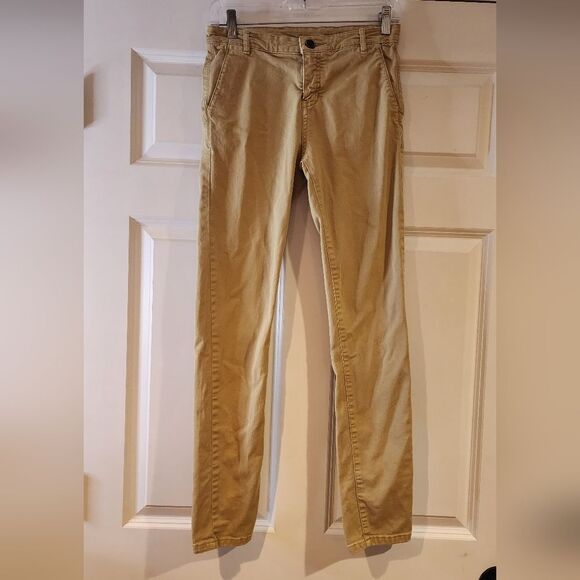 Levi Strauss khaki skinny pants size 25 x 32 - Picture 1 of 4
